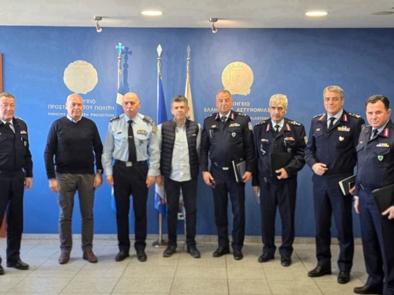 Cycling Greece – ΔΕΗ Tour of Hellas 2026: Σύσκεψη στο Αρχηγείο της Ελληνικής Αστυνομίας για την ασφάλεια του Γύρου και κοινές δράσεις οδικής ασφάλειας