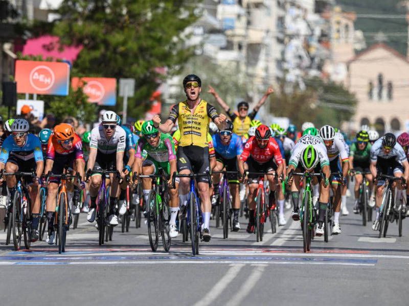 Timothy Dupont wins bunch sprint in Kalamata – New ΔΕΗ Tour of Hellas record holder, Aaron Gate retains the blue jersey